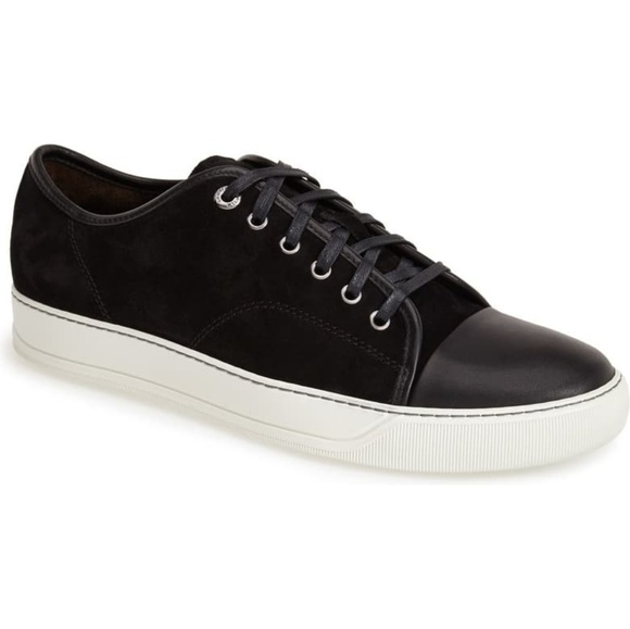 Lanvin Other - NWOB Lanvin Cap-Toe Suede and Leather Sneaker